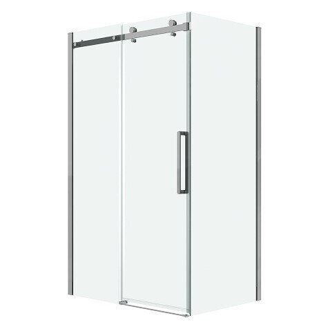 Душевое ограждение Grossman Classic 100.K33.04.100.10.00-200.K33.04.70.10.00 (100х70х195) раздвижная,хром,стекло прозрачное,2 места 120.K33.04.1070.10.00