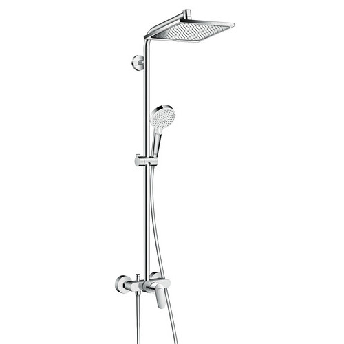 Hansgrohe Crometta E 240 1jet Showerpipe 27284000 Душевая система без излива