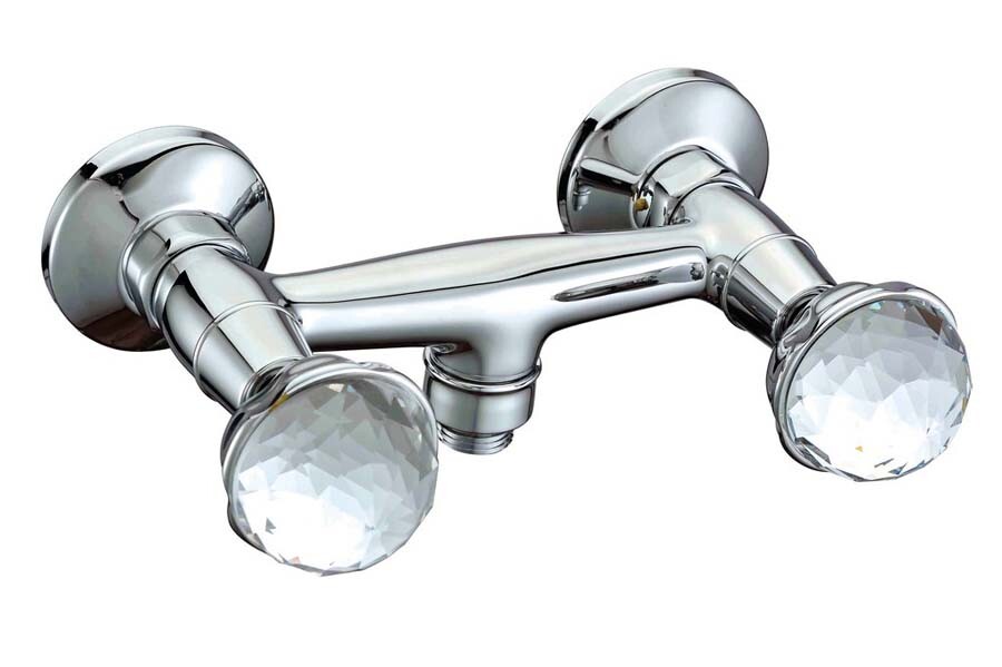 Смеситель для душа Boheme Brilante Presente Хром с кристаллом Swarovski 354