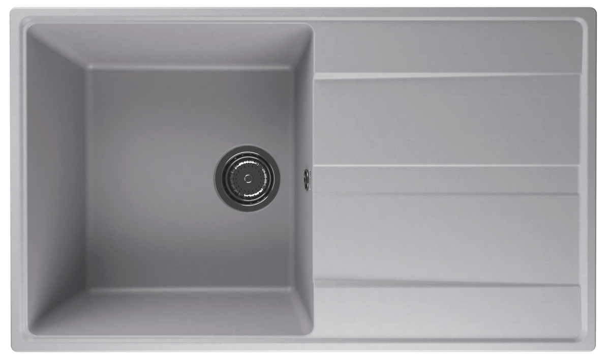 Мойка кухонная Ulgran Quartz Prima 850-04 платина
