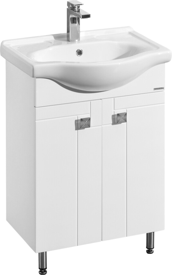 Акватон Фиджи 60 см тумба с раковиной 1A179601FG010 напольная