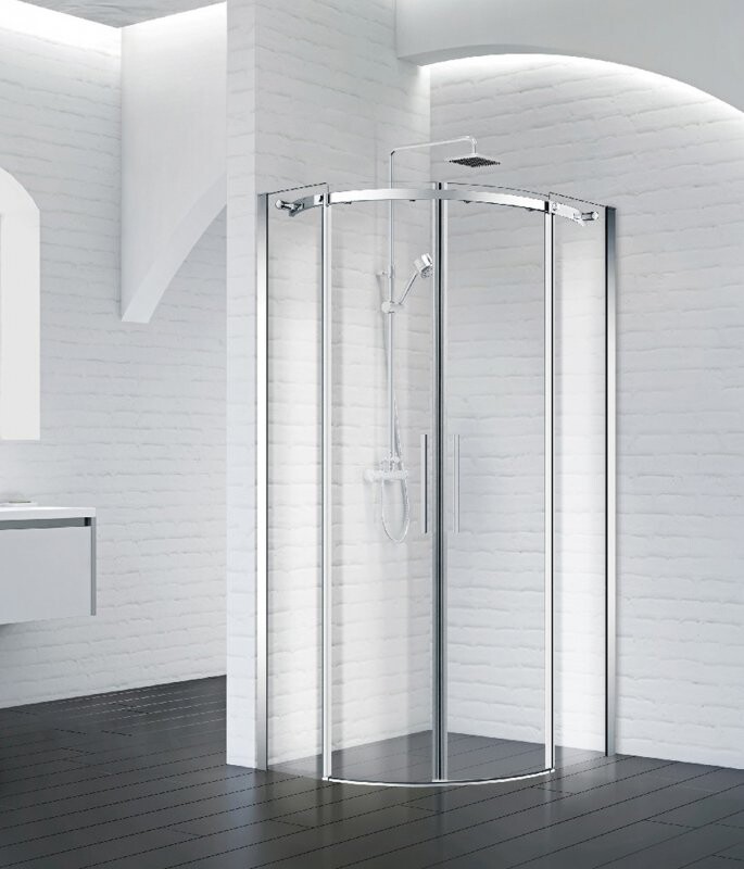 BelBagno ACQUA-R-2-100-C-Cr душевое ограждение 100*100*1950