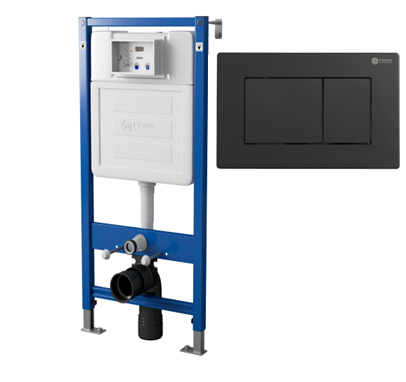 Point инсталляция для подвесного унитаза PN45120 с кнопкой PN44081BM