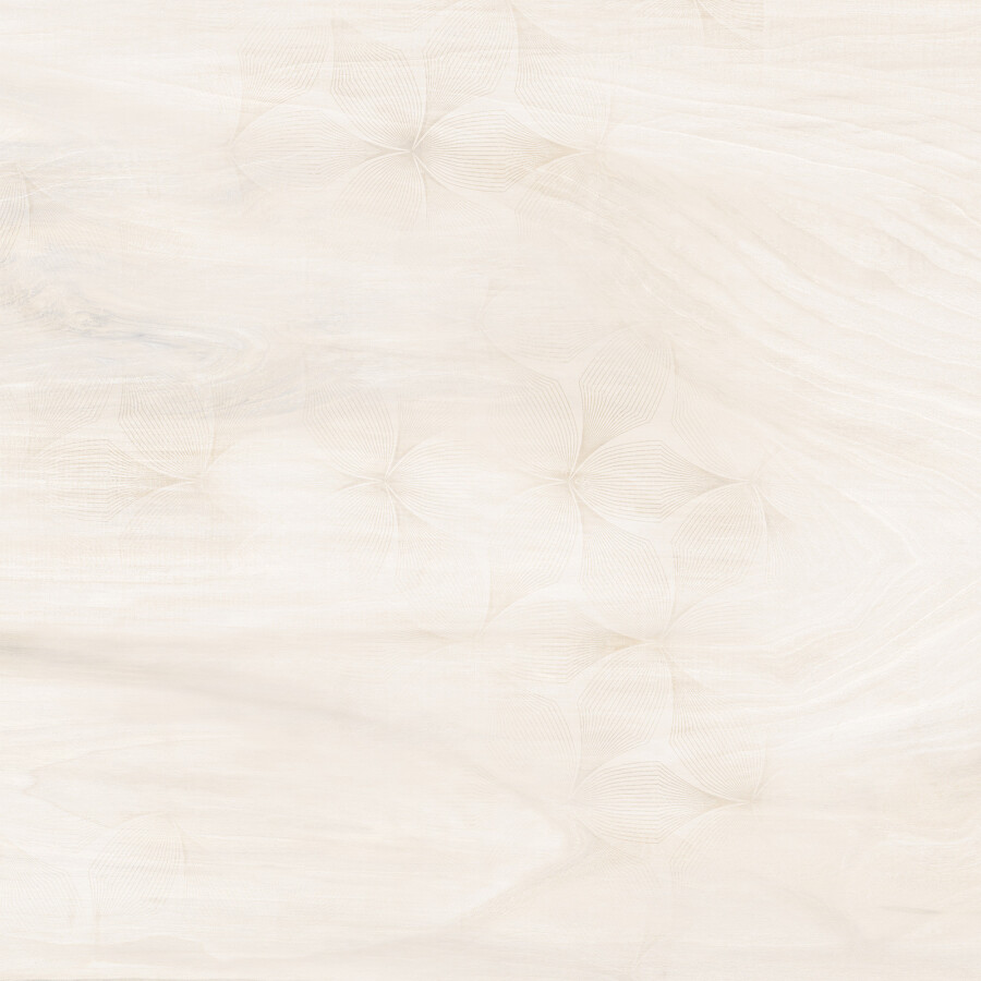 NewTrend Fiji Flower Crema керамогранит 410*410 GP6FFC01