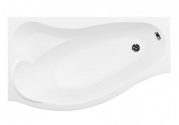 Aquanet Palma 170*100 ванна акриловая левая с каркаосм L 00205737