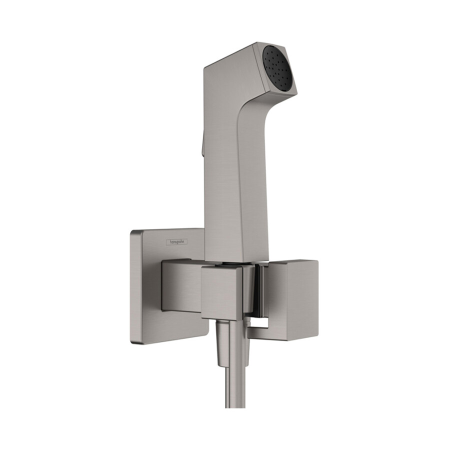 Hansgrohe Гигиенический душ E 1jet EcoSmart+ со смесителем шлифованный черный хром 29233340