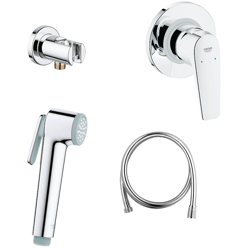 Grohe BauFlow гигиенический душ со смесителем черный 2932800