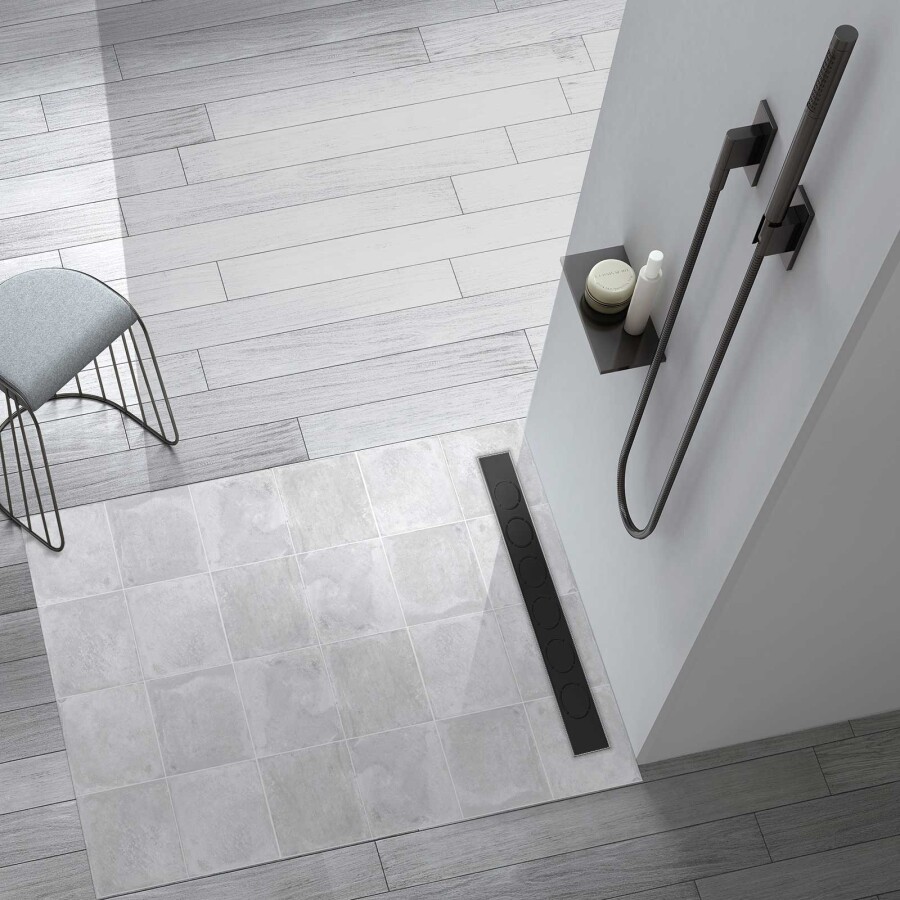 Vincea душевой лоток SAY.601.60.B.M.S.NSNGH 60 см черный
