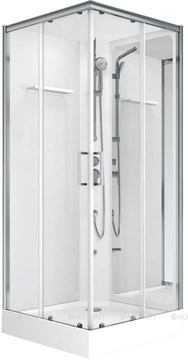 Aquanet Passion душевая кабина прозрачная 90х90 см 263869