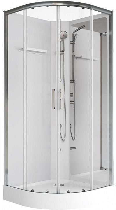 Aquanet Passion душевая кабина прозрачная 90х90 см 263868