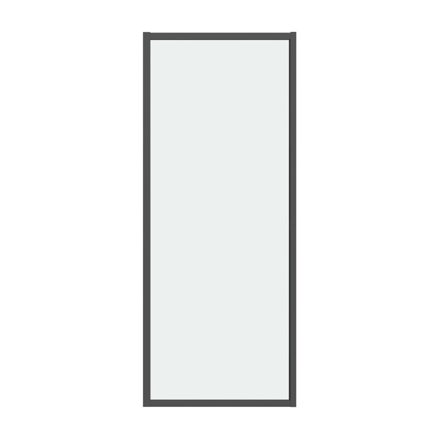 Боковая стенка Grossman Style 200.K33.05.90.21.00 (90х195) черный матовый,стекло прозрачное, 1 место