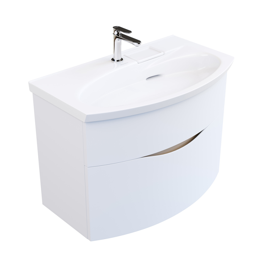 Kerama Marazzi Riva тумба подвесная 80 см RV.80WHT.M