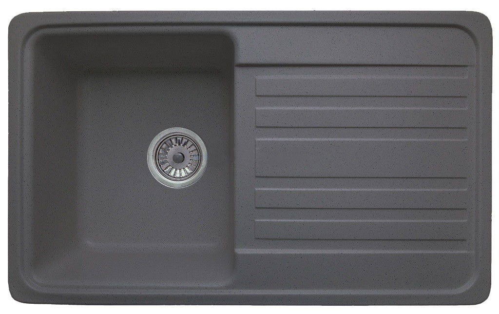 Granicom G-010 кухонная мойка грей 75.5 х 46 см