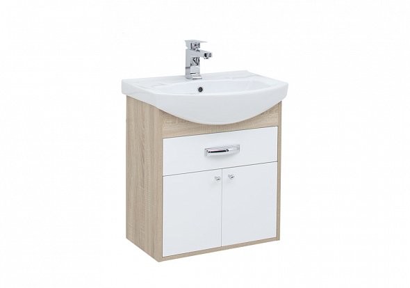 Aquanet Грэйс 60 тумба с умывальником 00212653 подвесная