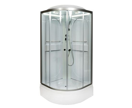 Deto душевая кабина 80х80 L580LED