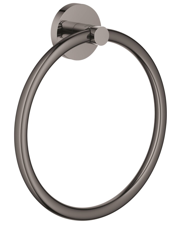 Grohe Essentials 40365A01 полотенцедержатель кольцо тёмный графит глянец