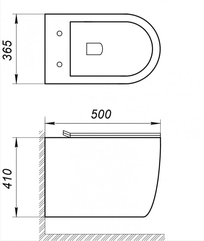 BELBAGNO AMANDA BB051CHR унитаз подвесной