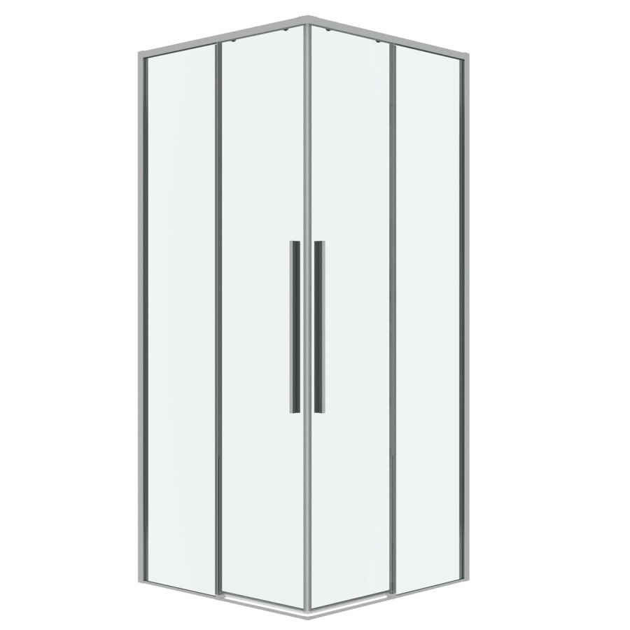 Душевое ограждение Grossman Galaxy 300.K33.01.9090.10.00 (90х90х195) квадрат,раздвижная,хром,стекло прозрачное, 1 место