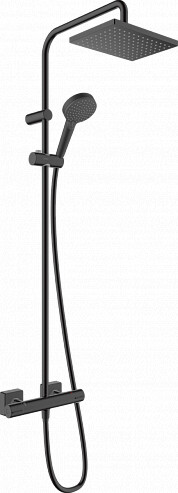 Hansgrohe Vernis Shape 26286670 душевая система с термостатом черный