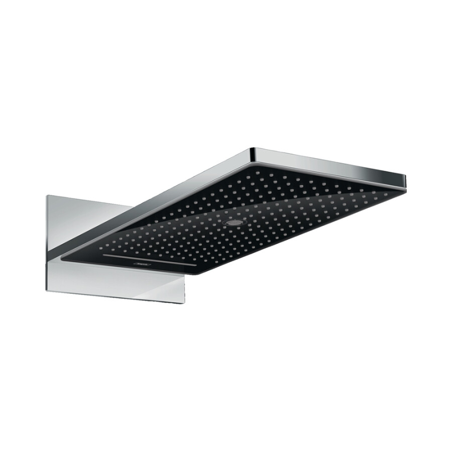 Hansgrohe Rainmaker Select Верхний душ 580 3jet хром-черный матовый 24001600