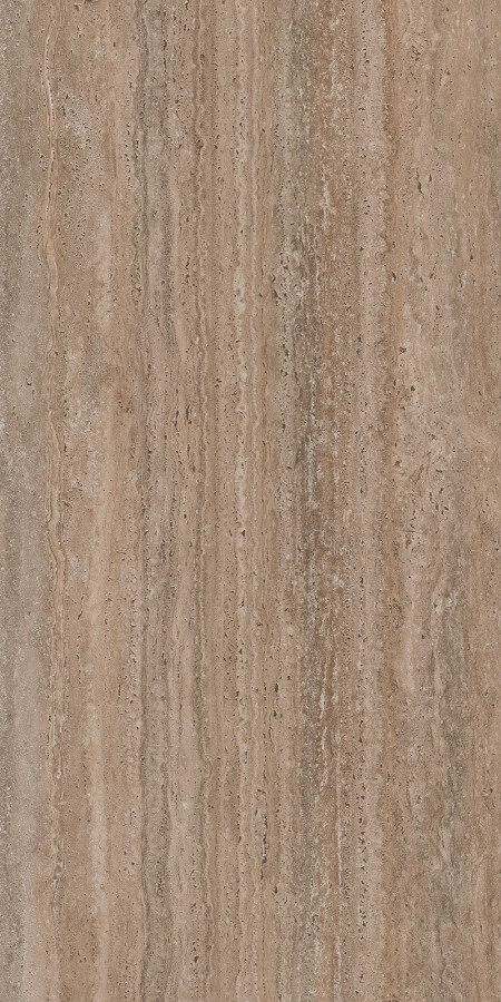 Керамический гранит Kerama Marazzi Прованс Про Травертин коричневый светлый матовый обрезной 60x119,5x0,9 KM6012G0981R