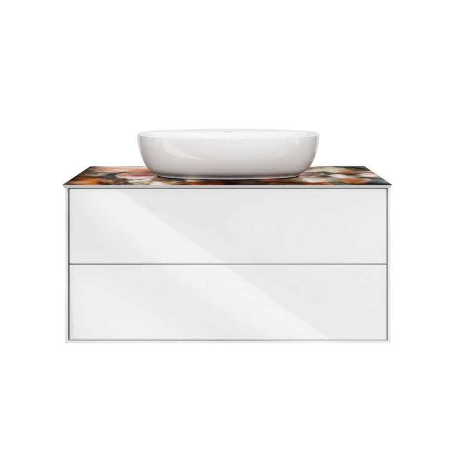 Kerama Marazzi Plaza Modern тумба 100 белая PLB.M.100.2WHT