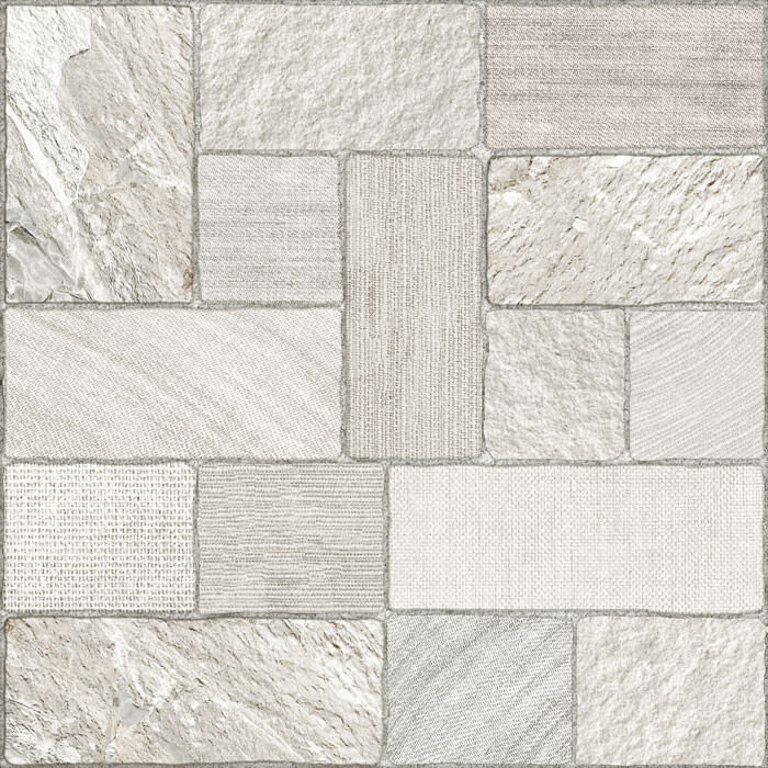 Плитка напольная (418х418х8) Margo серая TFU03MRG004 (ALMA CERAMICA) 11шт/1,92м.кв. Россия