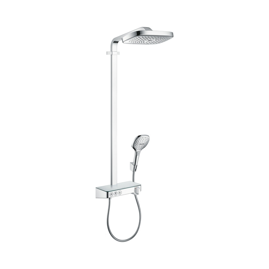 Hansgrohe Raindance Select E 300 3 jet Showerpipe душевая система с термостатом хром 27127000