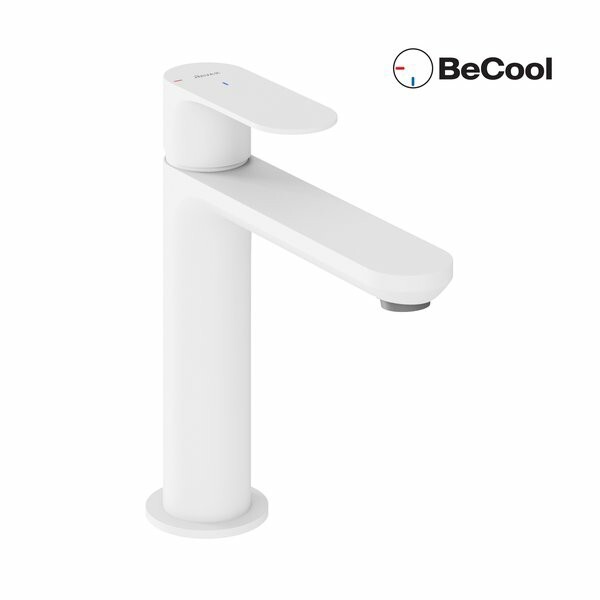Ravak Eleganta BeCool Смеситель для раковины белый матовый X070410
