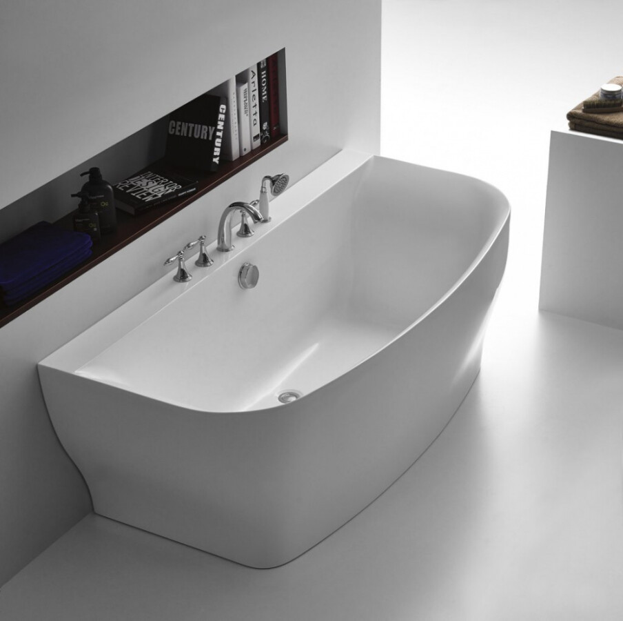 BelBagno ванна отдельностоящая прямоугольная 165х75 BB74-1650-W0
