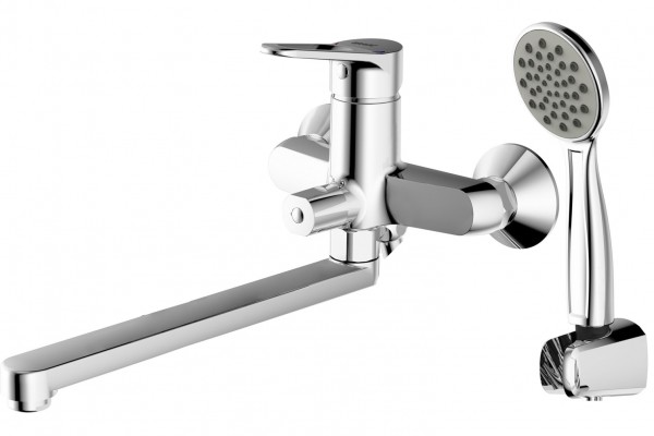 Bravat Eco-D F693158C-LB смеситель для ванны хром