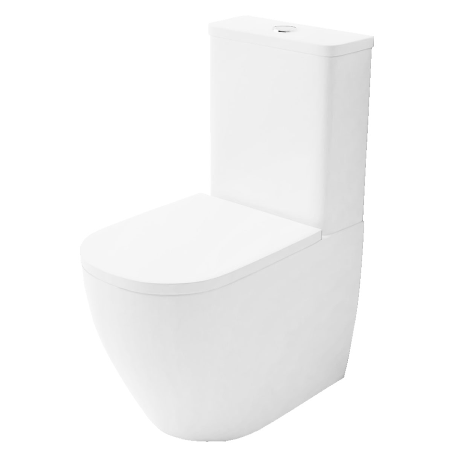 Azario Renda AZ-8693 унитаз напольный безободковый с сиденьем