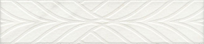 Kerama Marazzi Борсари 25х5 см ALD\A35\12103R бордюр настенный белый матовый