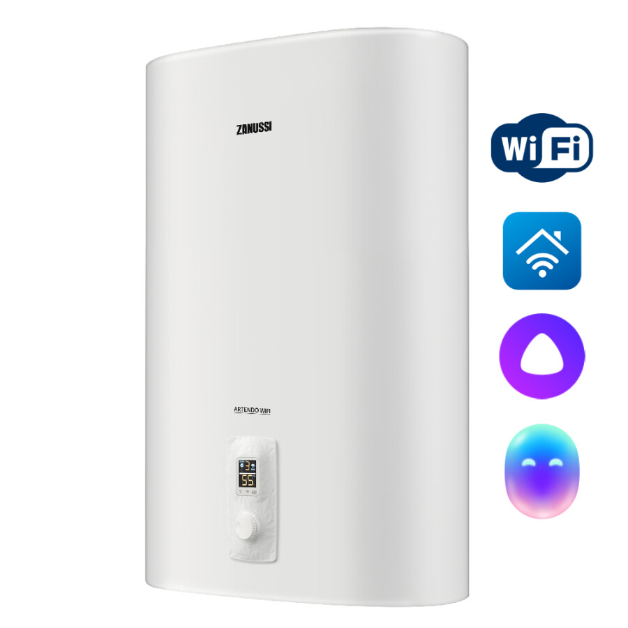 Zanussi ZWH/S 80 Artendo WiFi Водонагреватель электрический 80 литров НС-1237360