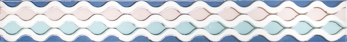 Lasselsberger Парижанка 1506-0256-1001 бордюр настенный фантазия 7x60 см