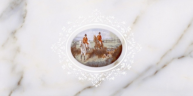 Kerama Marazzi Виндзор 30х60 см декор настенный два всадника