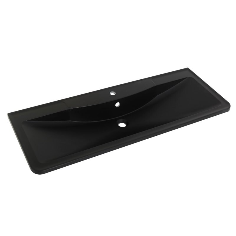 BelBagno Albano Раковина из литьевого мрамора BB1200/455-LV-ART-ALR-NERO