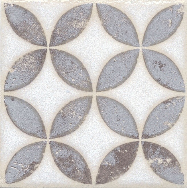 Kerama Marazzi Амальфи 10х10 см вставка напольная орнамент коричневая STG\A401\1266