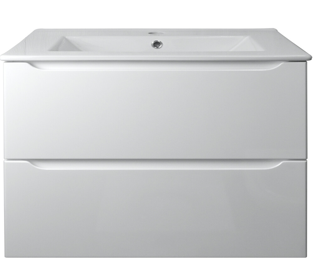 Loranto Арфа тумба 80/2 с раковиной LEONE AZ-7506-80 CS00079033
