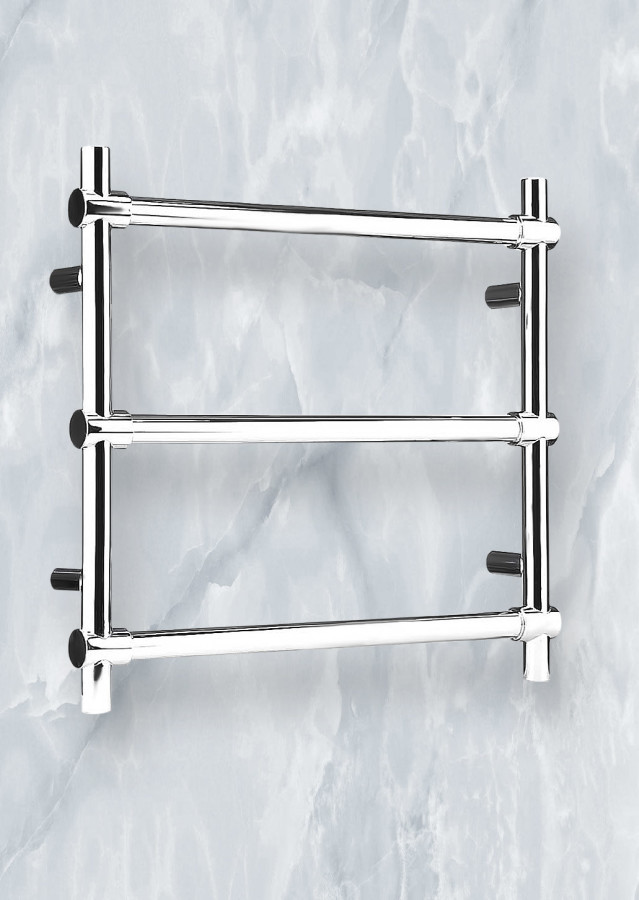 Garcia Довиль полотенцесушитель водяной 500*950 никель хром