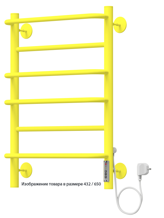 Полотенцесушитель Terminus Евромикс Quick Touch RAL 1023 432/650 П6 4670078531261