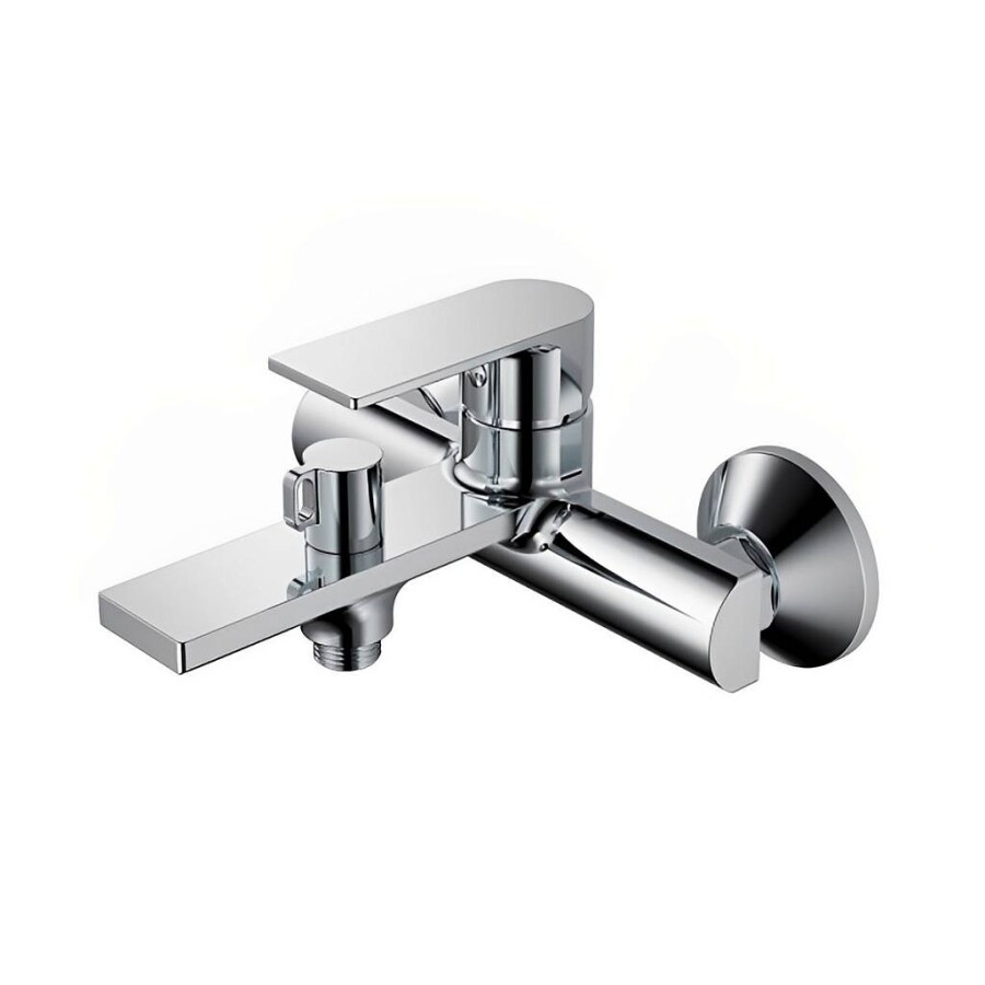 Смеситель для ванны Belz B60678, короткий излив, латунь, хром