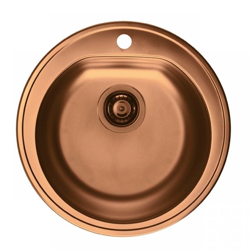 Мойка Alveus VintageForm 30 1070807 нержавеющая сталь декоративное PVD медь 51х51 см