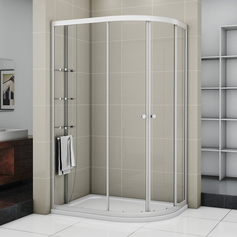 Cezares PRATICO-RH-2-120/90-C-Cr душевое ограждение 120*90*185