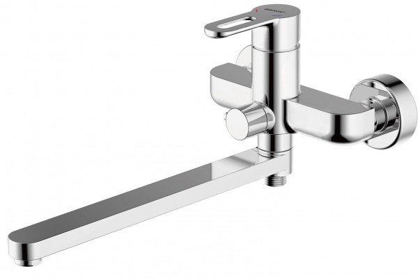 Bravat Stream-D F637163C-01A смеситель для ванны хром