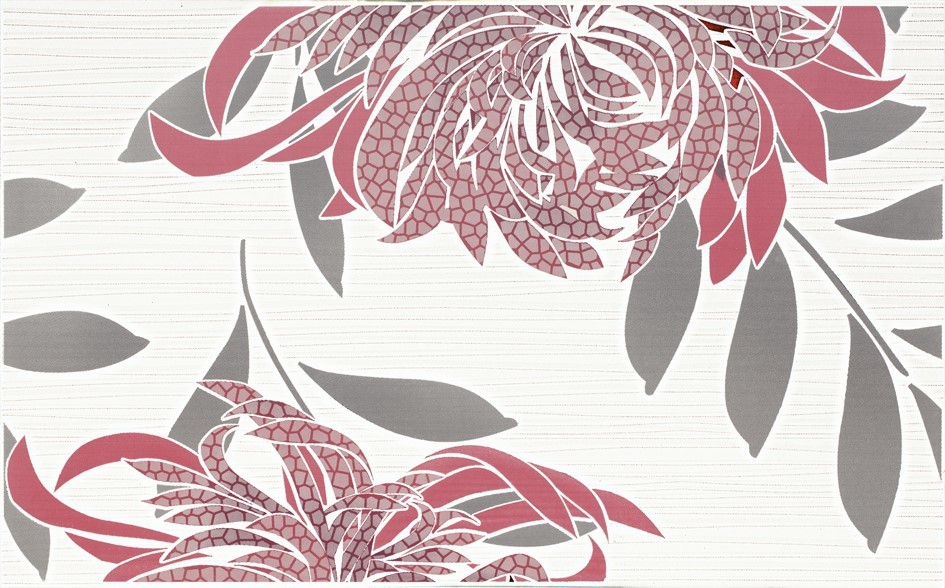 Декор настенный Paradyz Acapulco Rose Inserto A 25х40 см