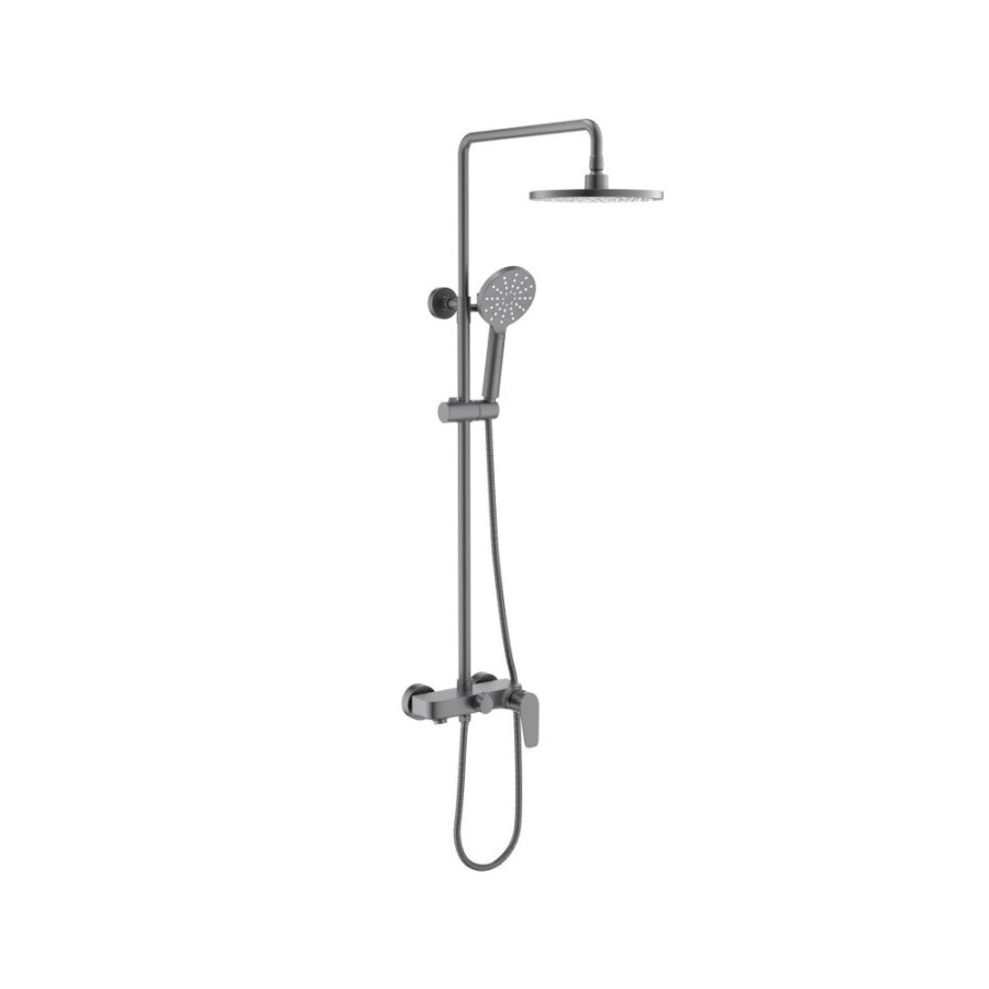 Aquatek Бетта AQ2140BGM Душевая система Оружейная сталь