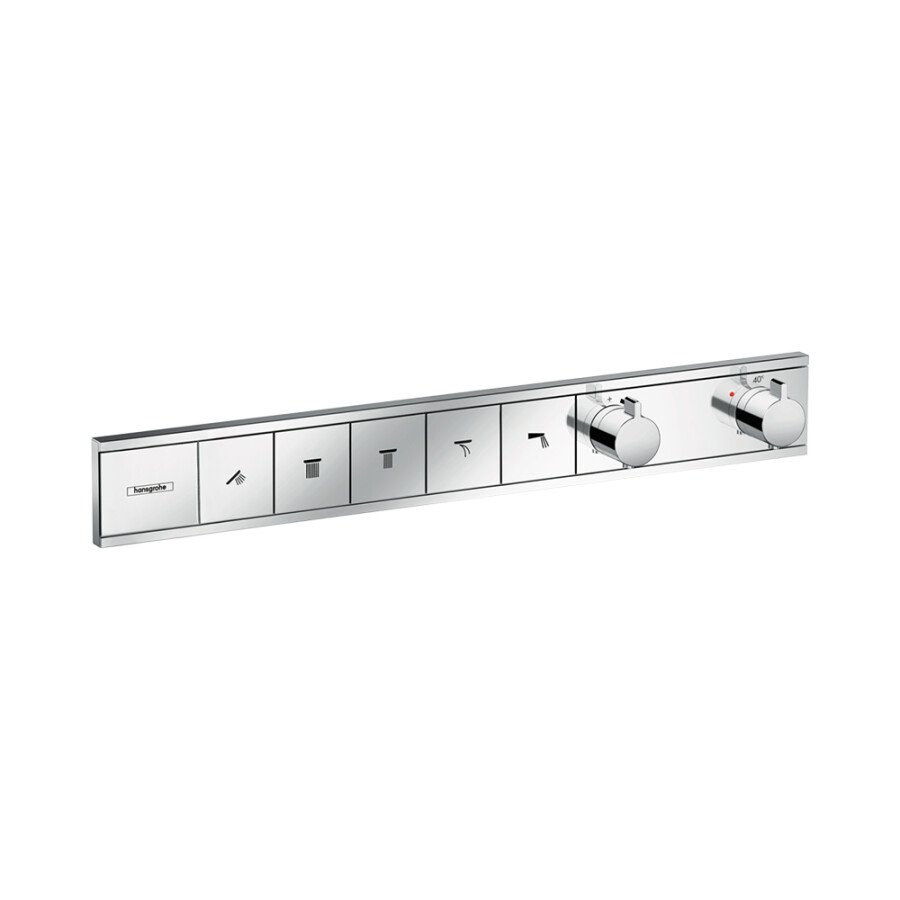 Hansgrohe RainSelect Термостат скрытого монтажа на 5 потребителей хром 15384000