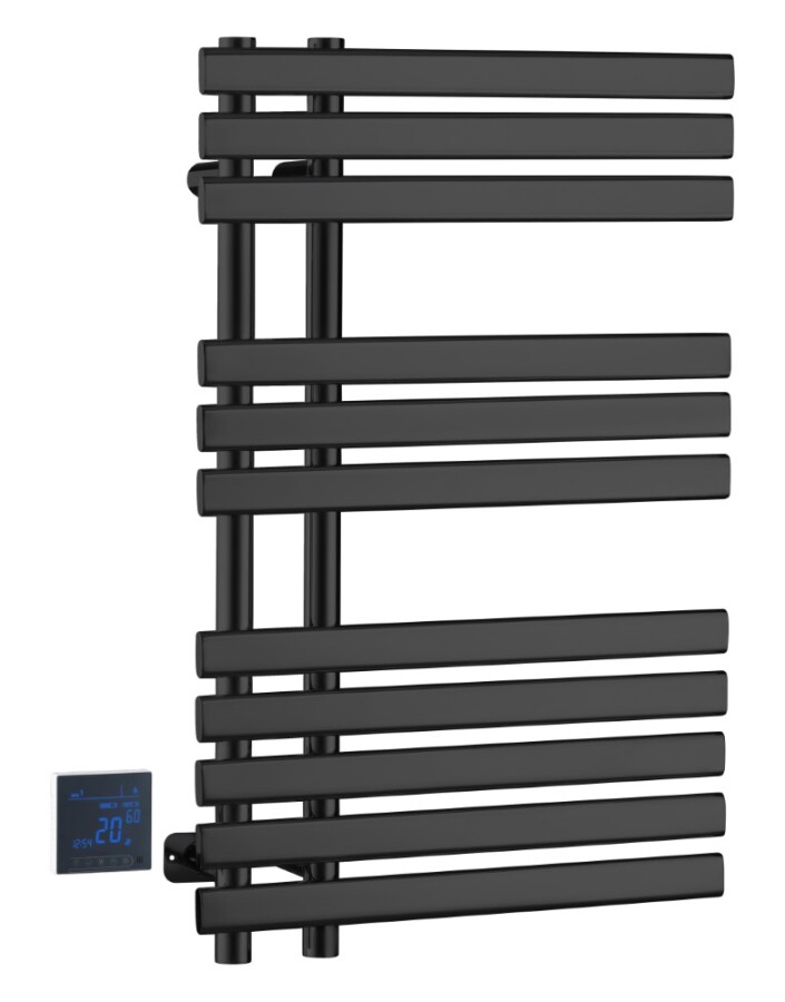 Полотенцесушитель электрический 175W Boheme Uno Venturo Black 723-B