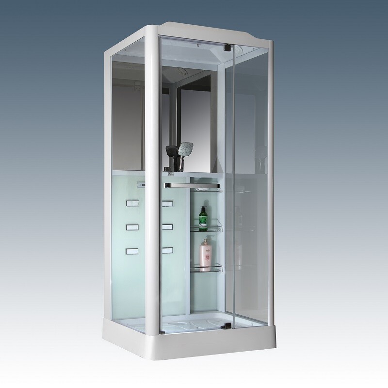 Loranto душевая кабина Selak CS 126 R 90х100 белая 00054490